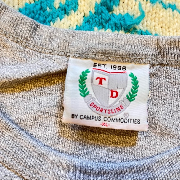 Vintage 80s Rowan University NJ Physical Education Single Stitch T Shirt XL - Picture 8 of 8